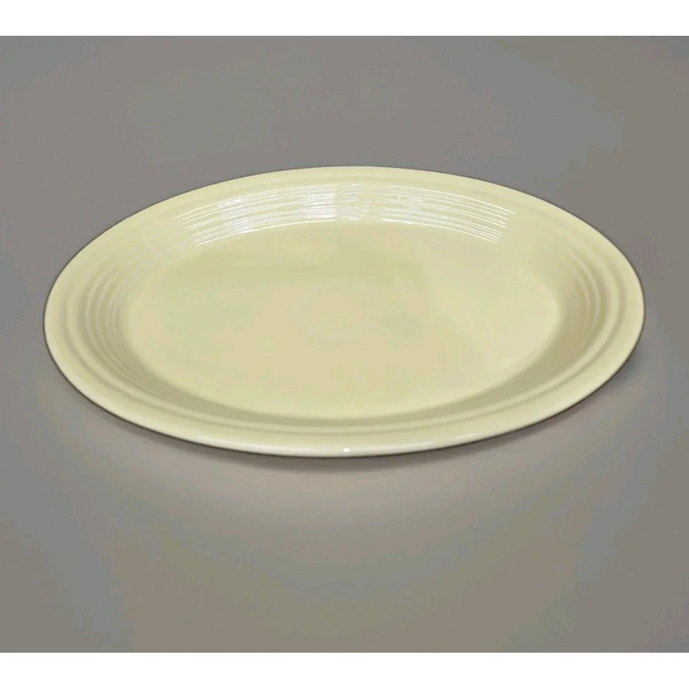 Fiesta HLC Yellow Large Oval Serving Platter 13.5